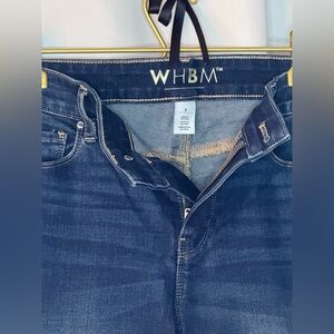 WHBM “The Slim Ankle” Jeans – Size 6 | Dark Wash | Effortlessly Polished
